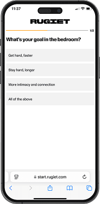 Rugiet Ready mobile experience